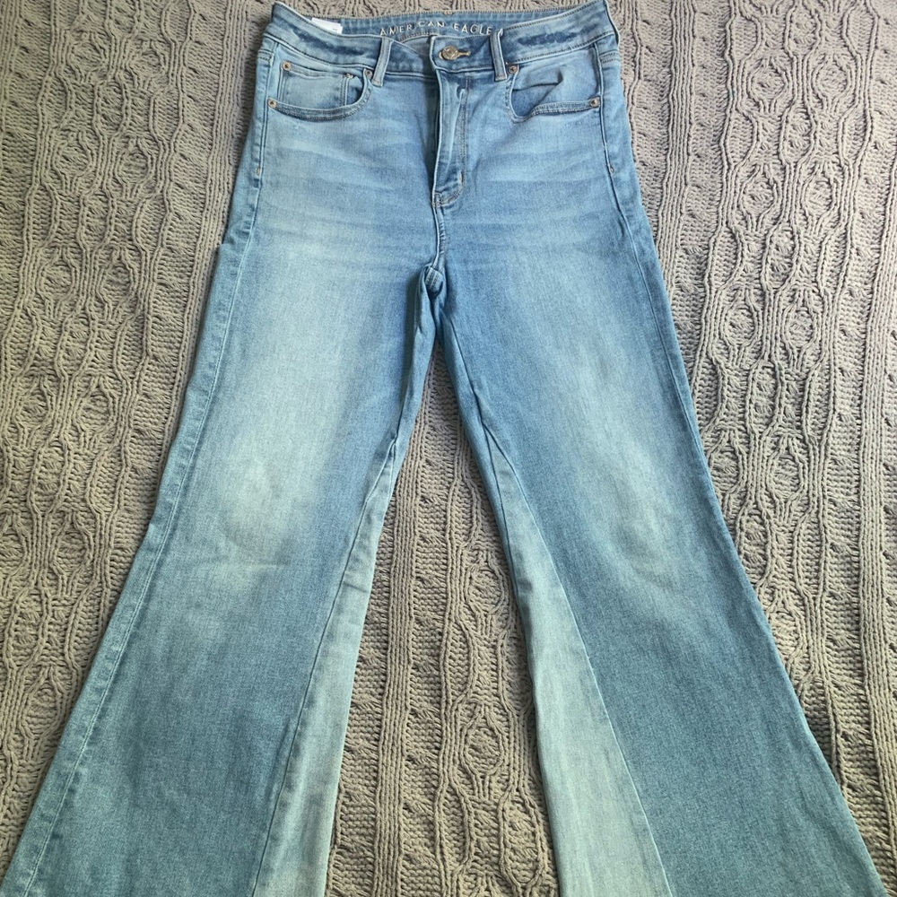 American Eagle Next Level Super High-Waisted Flare Jean